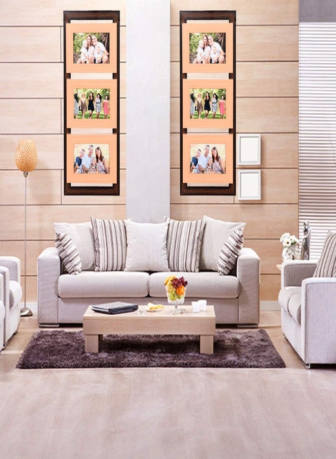 i2 Frames 3 Wall Hanging Photo Frame - (Peach, 4Wx6L) - Image 2